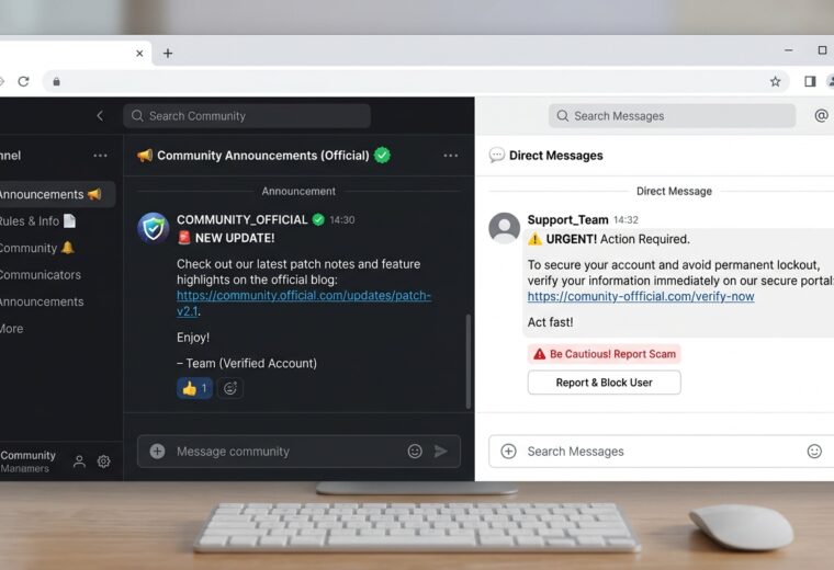 How to Distinguish an Official Community Migration Notice From a Link Shared Independently by a User