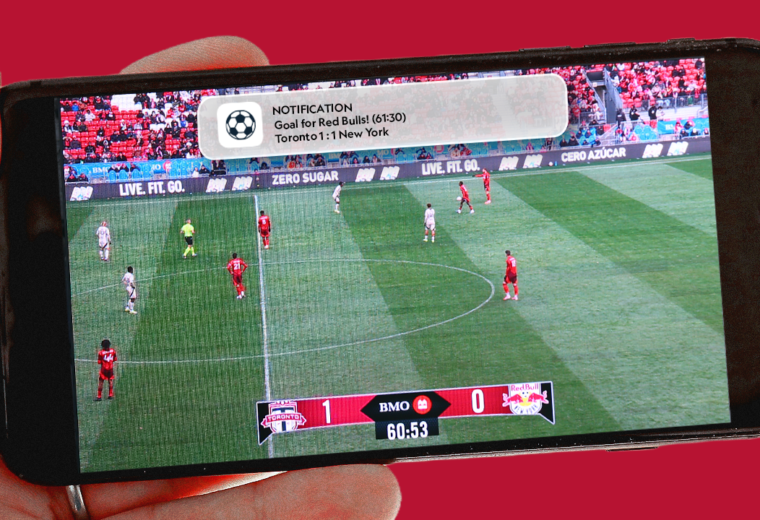 Live Scores Updating Before Sports Video Streams